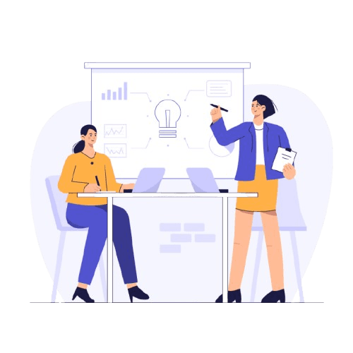 Project management illustration